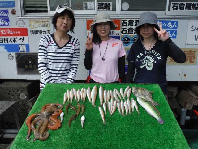 三重県紀伊長島|五目エサ釣りでタコ、キス、サバ釣果
