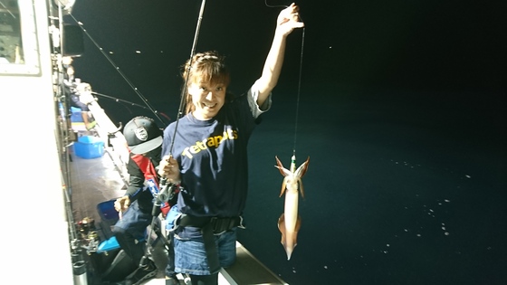 鳥取 イカメタルでシロイカ釣果