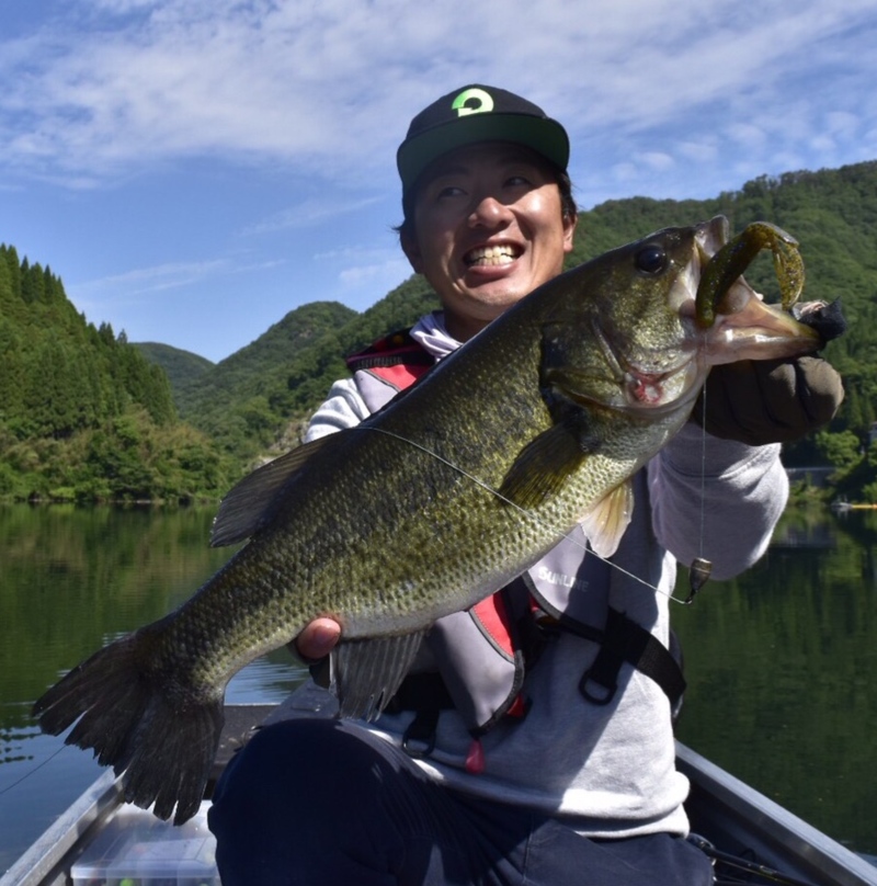 岡山県 河本ダムのルアー釣りでブラックバス釣果