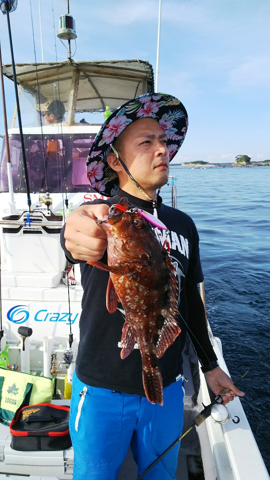三重県志摩沖のSLJでイサキ・メバル・アカハタ・ガシラ釣果