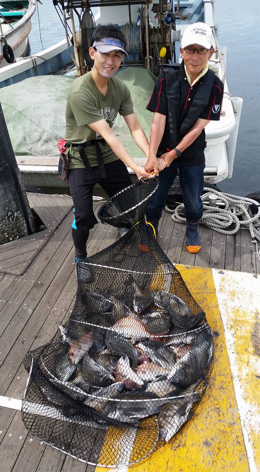 広島県江田島の筏かかり釣りでチヌ釣果