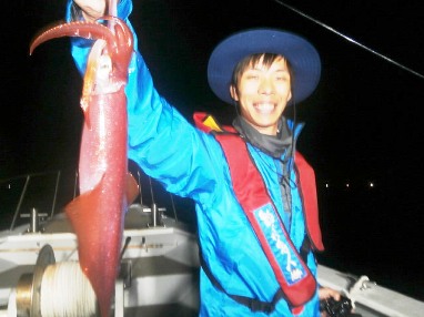 福井県小浜 イカメタルでマイカ・スルメイカ釣果