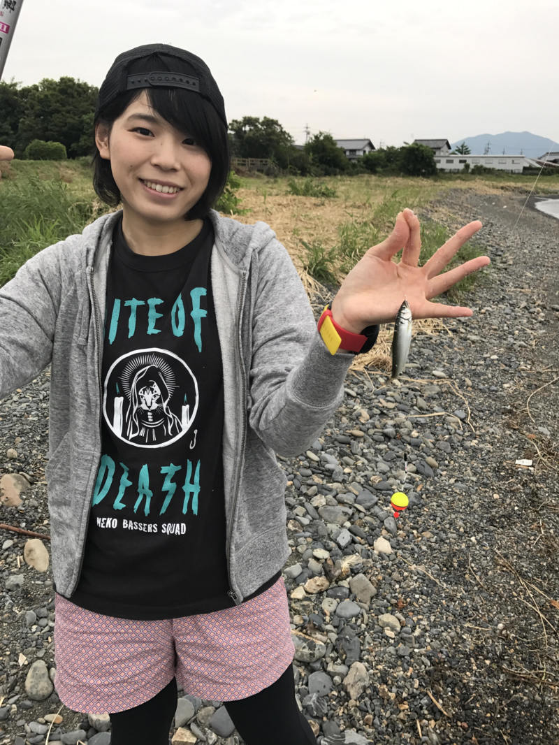 滋賀県今津 琵琶湖で小鮎釣果