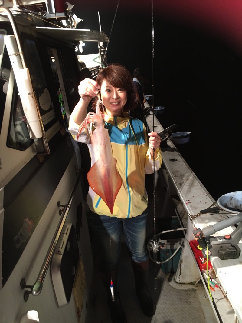 福井県小浜のイカメタルでマイカ釣果