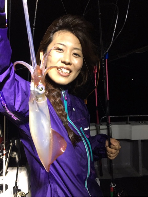 宮津のイカメタルでイカ釣果