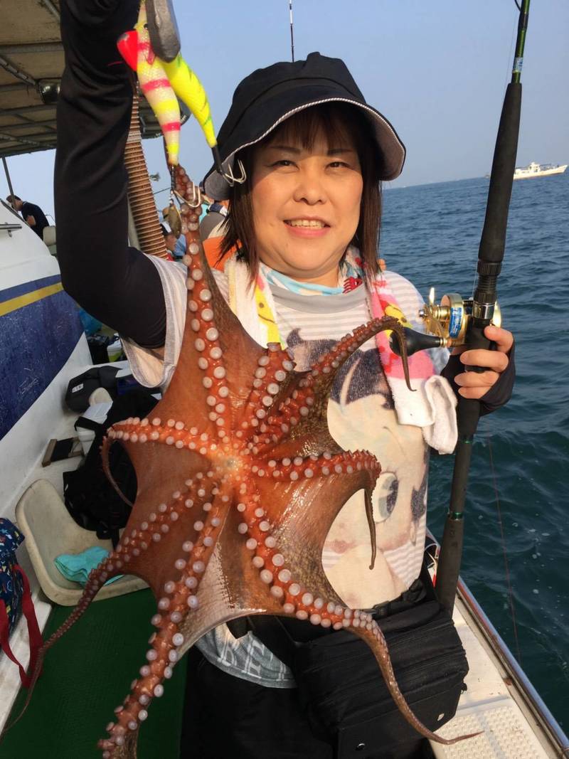 明石でタコ釣り釣果