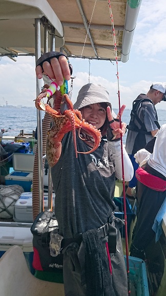 東二見沖 明石船タコでタコ釣果