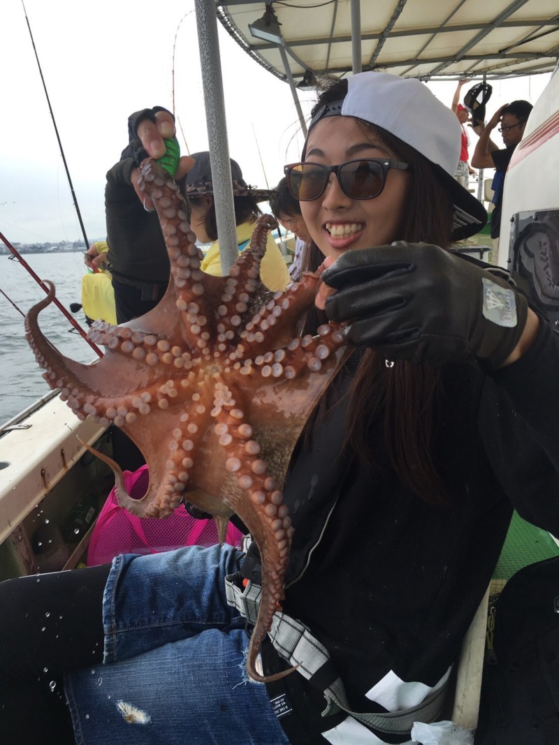 明石の船タコでマダコ釣果