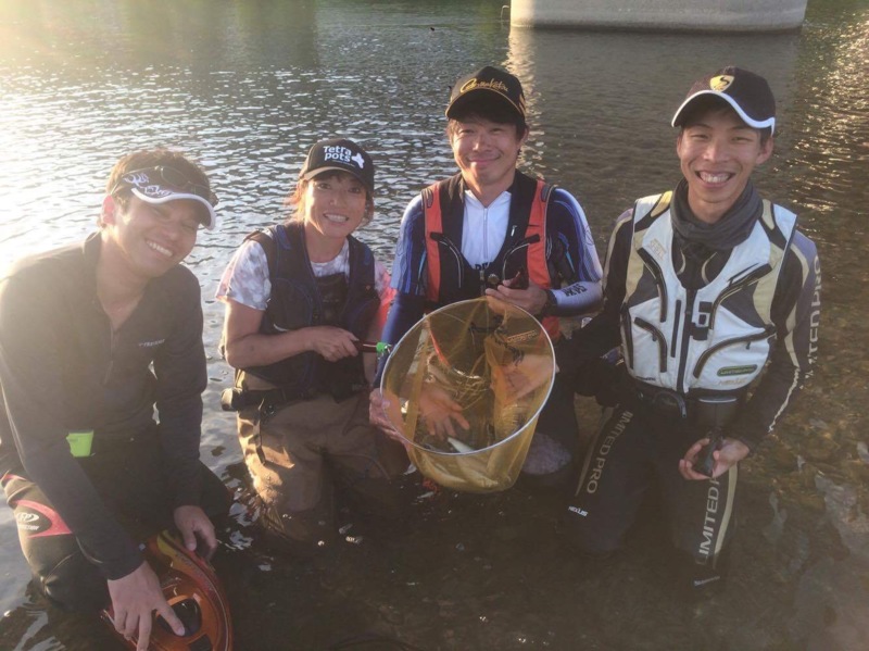 和歌山県 有田川 友釣りで鮎釣果