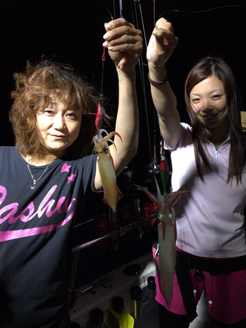 田井宮津ヨットハーバー イカメタルでマイカ・スルメイカ釣果