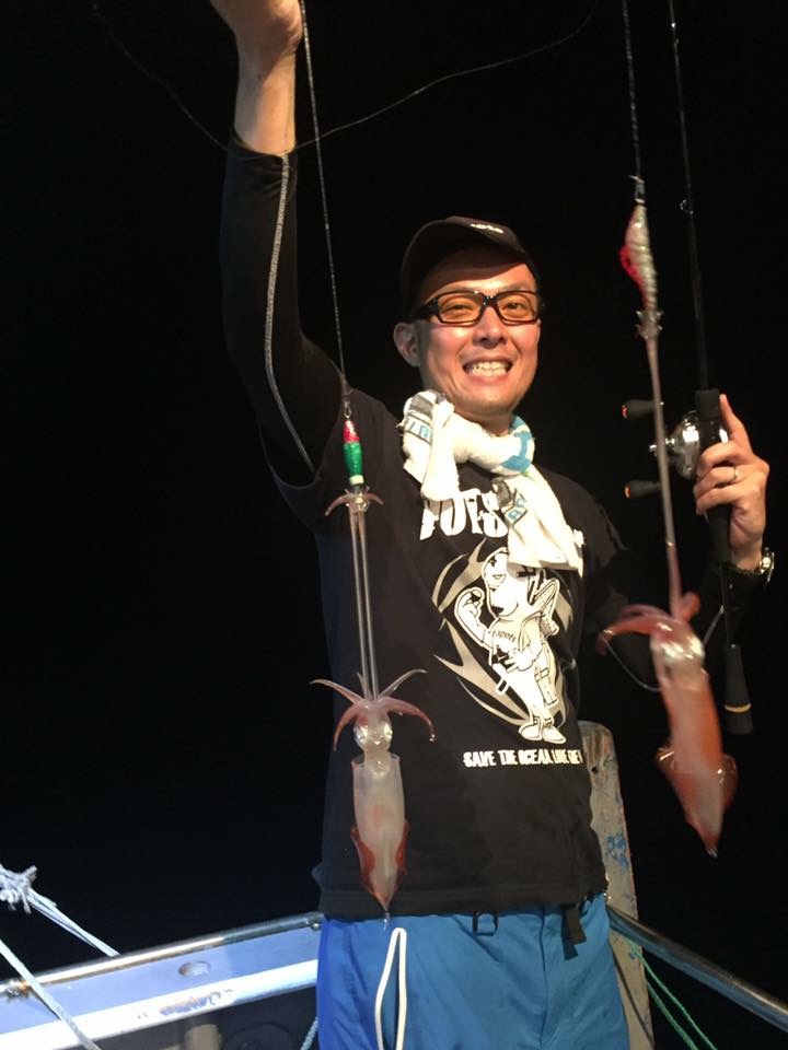 中紀 泰斗丸さんのイカメタルでマイカ釣果