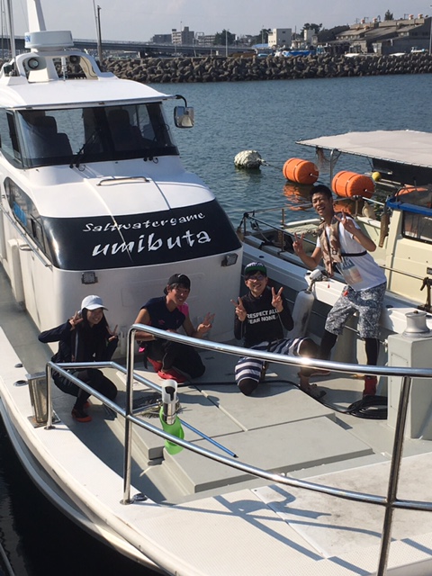 明石沖 タイラバ&タチジギで真鯛、タチウオ、ツバス釣果