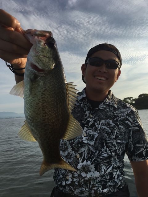 琵琶湖ボートでブラックバス釣果