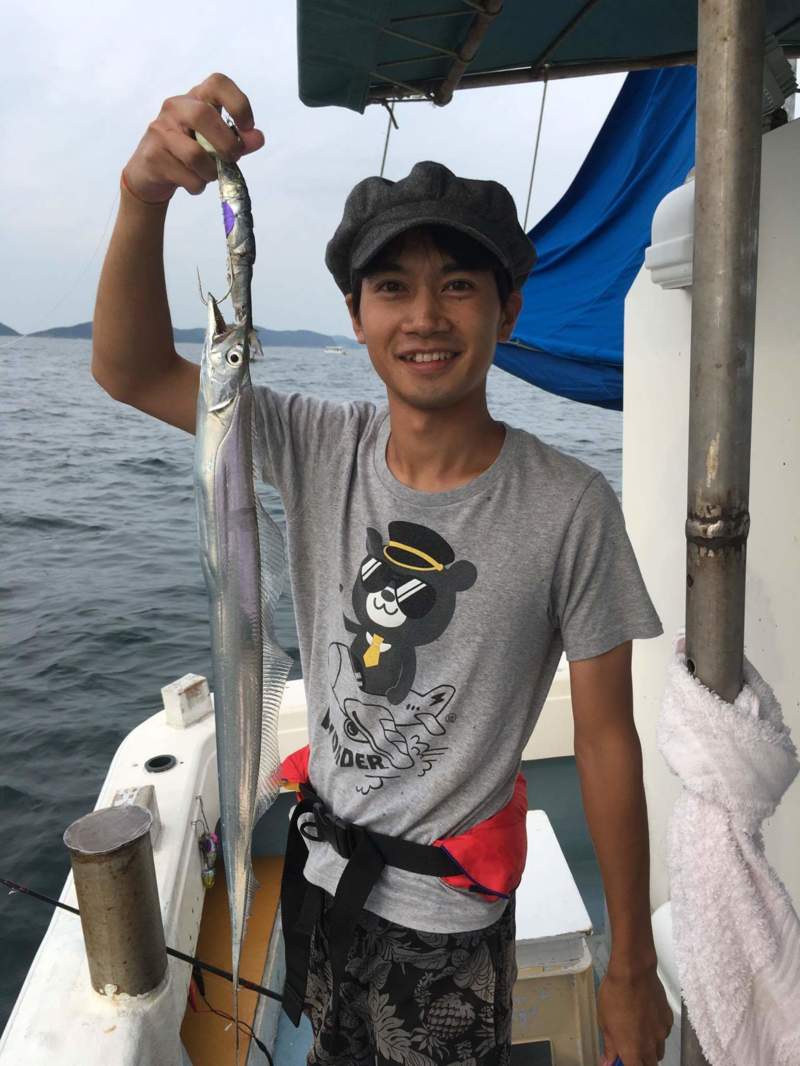 大阪湾 小島沖 船タチウオテンヤでタチウオ釣果