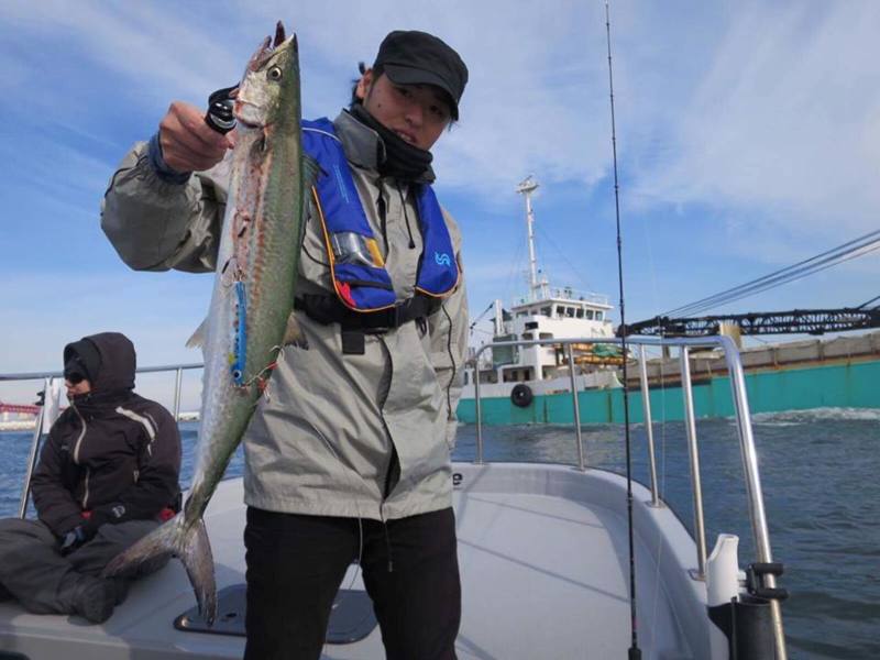 大阪湾 タチウオジギング