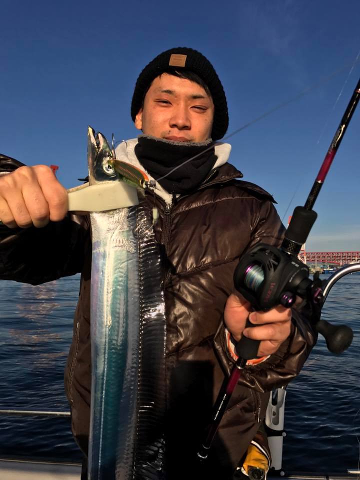 大阪湾 タチウオジギング