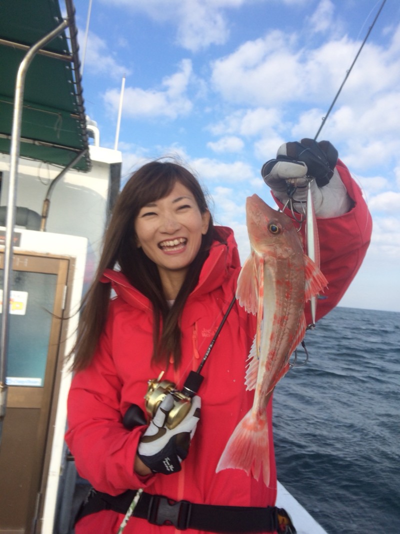 石鏡でジギング♪