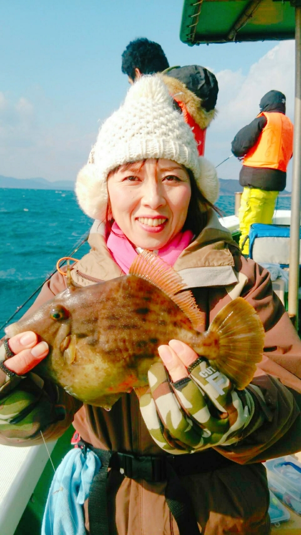 爆風の船カワハギ