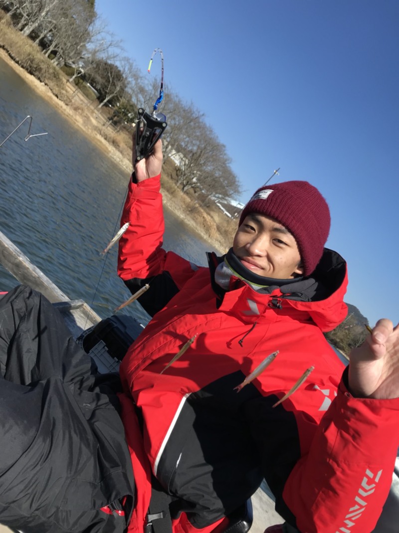 青野ダム ワカサギ釣行