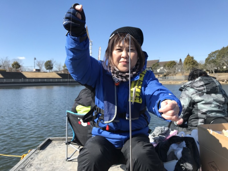 青野ダム ワカサギ釣行