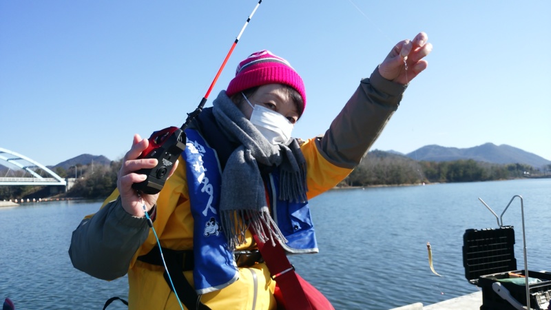 青野ダム ワカサギ釣行