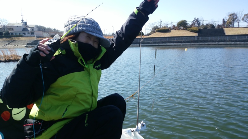 青野ダム ワカサギ釣行