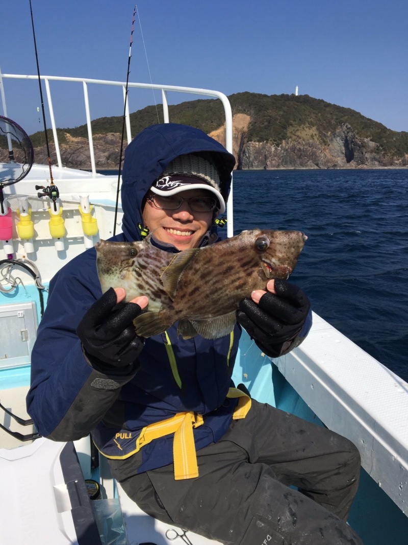 「カワハギ釣りたーい」in徳島