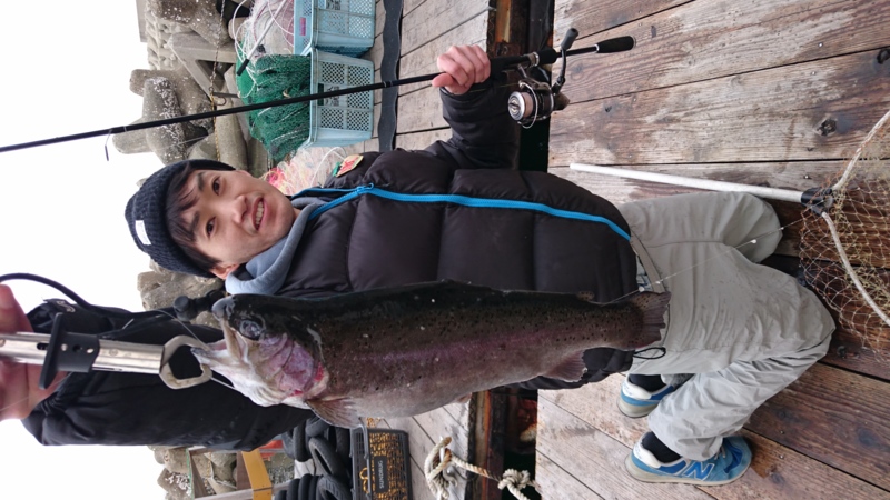 貸し切りで海釣りぽーと田尻さんへ