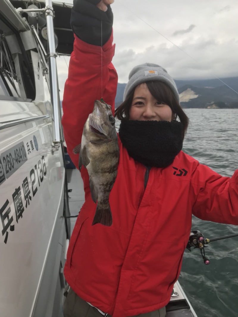 小豆島で鯛サビキ