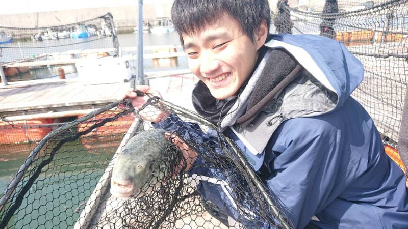 楽しく海上釣堀