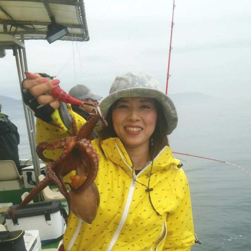 今年初船タコ釣り