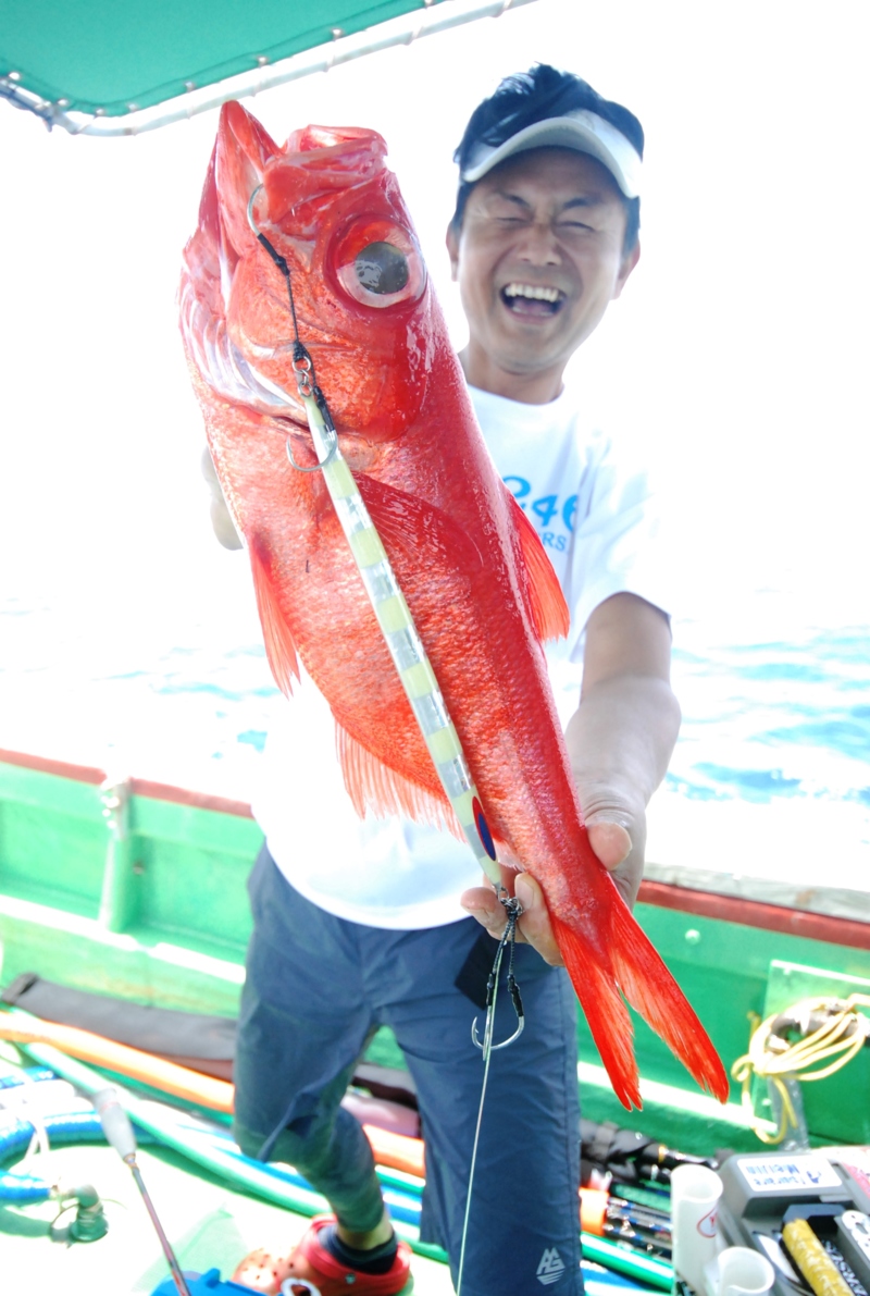 室戸沖キンメジギング