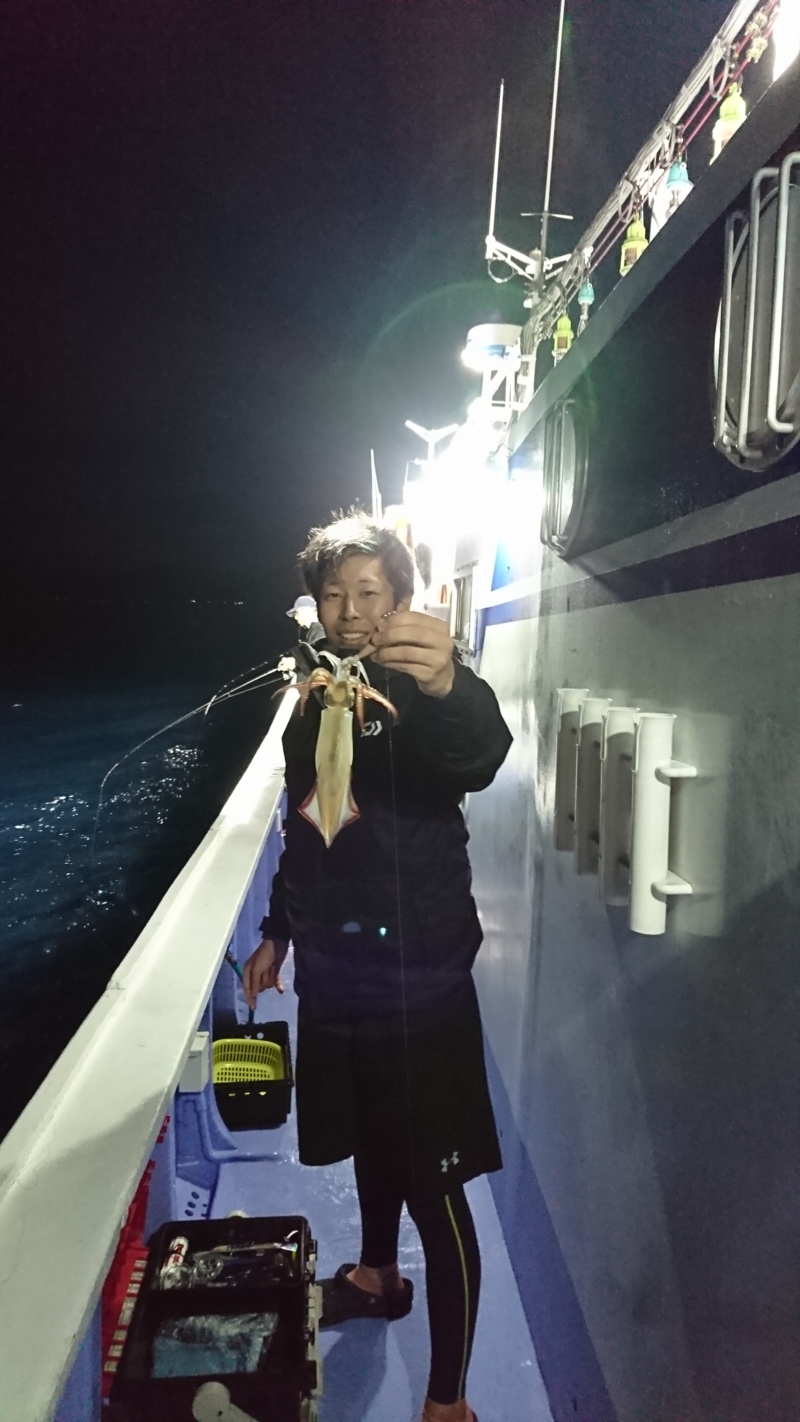 鳥取イカメタルへ