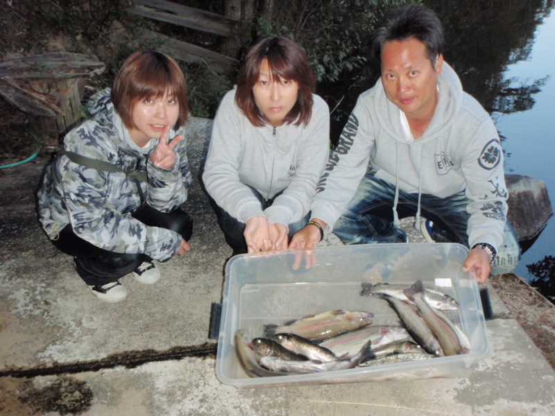 【京都府南丹市】ハミングバード通天湖でルアー/トラウト釣果