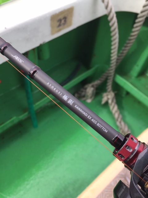 カワハギ攻略 「寄せ魂 光略シンカー」