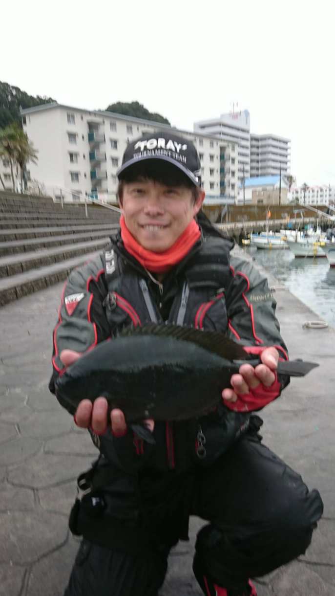 和歌山県南紀すさみで磯釣り!38cmのグレをキャッチ!