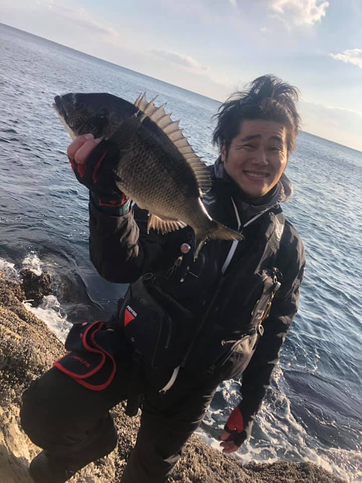 三重県贄浦へ磯ふかせ/磯カワハギ