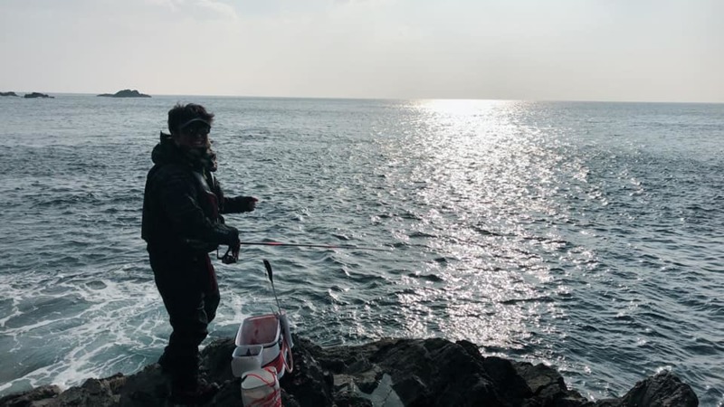 三重県贄浦へ磯ふかせ/磯カワハギ