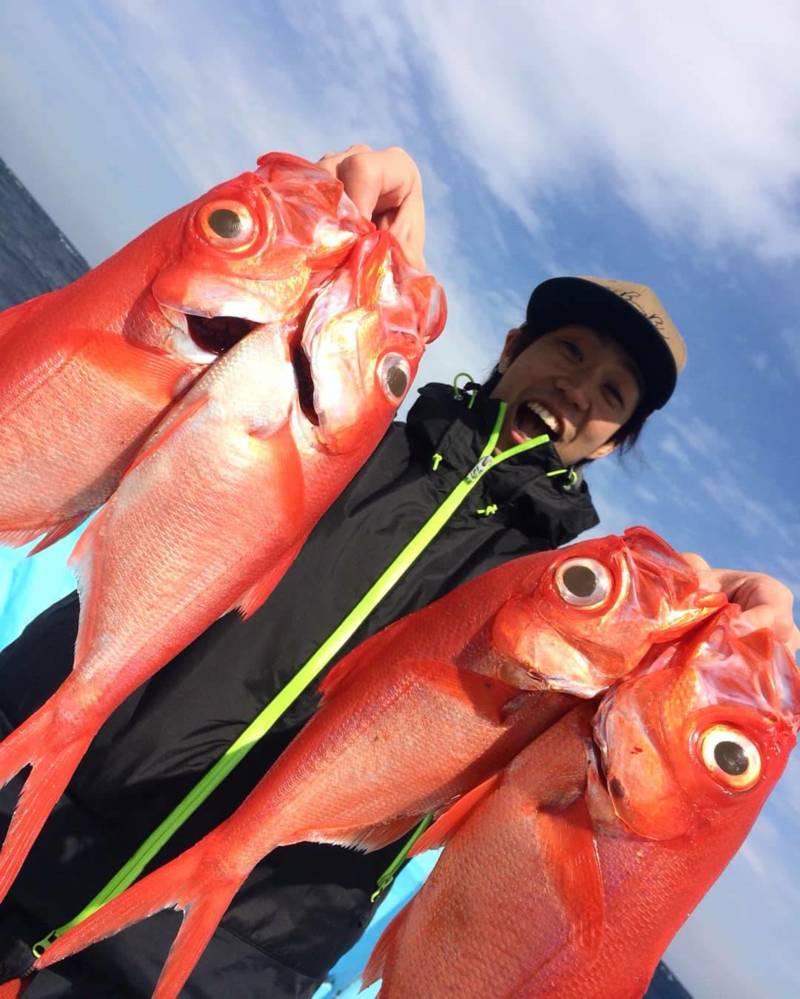和歌山 田辺で深海釣り│金目鯛釣果