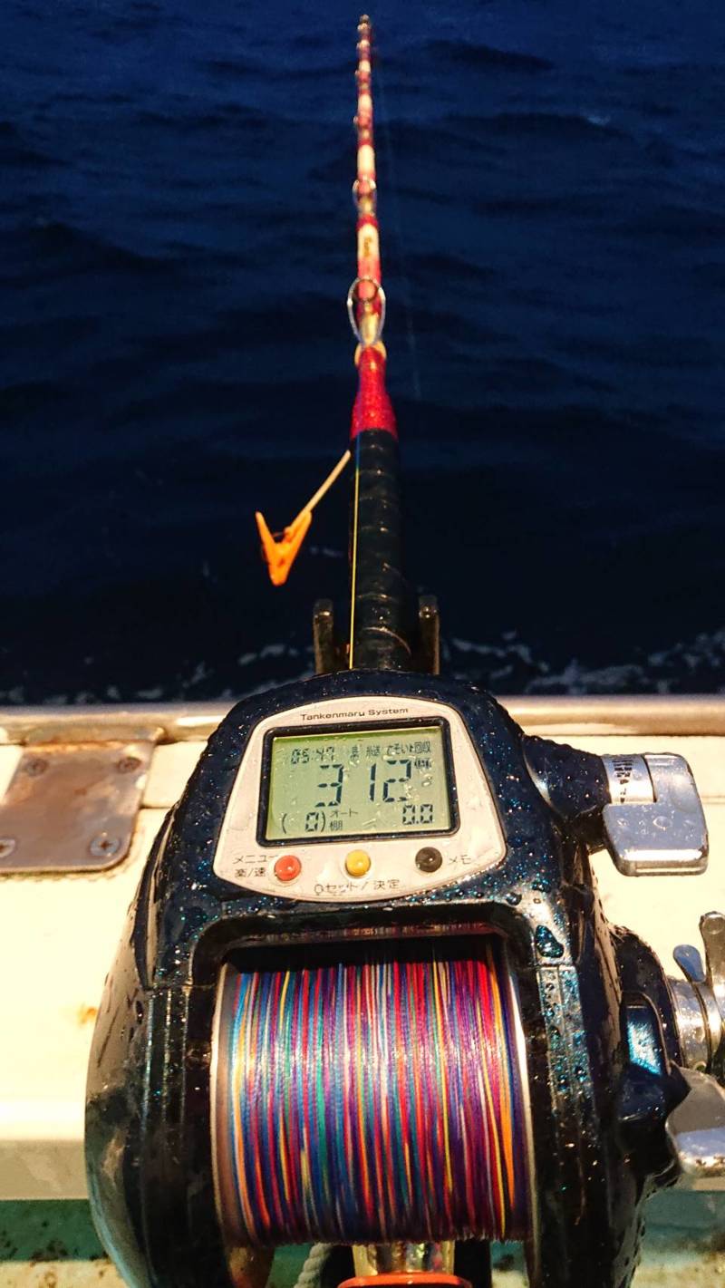 和歌山 田辺で深海釣り│金目鯛釣果