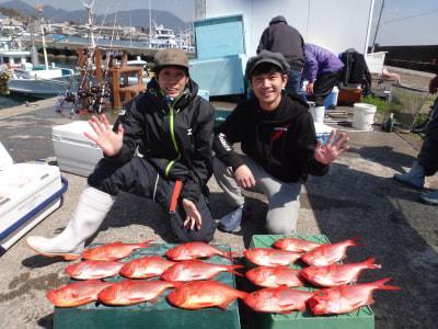 和歌山 田辺で深海釣り│金目鯛釣果
