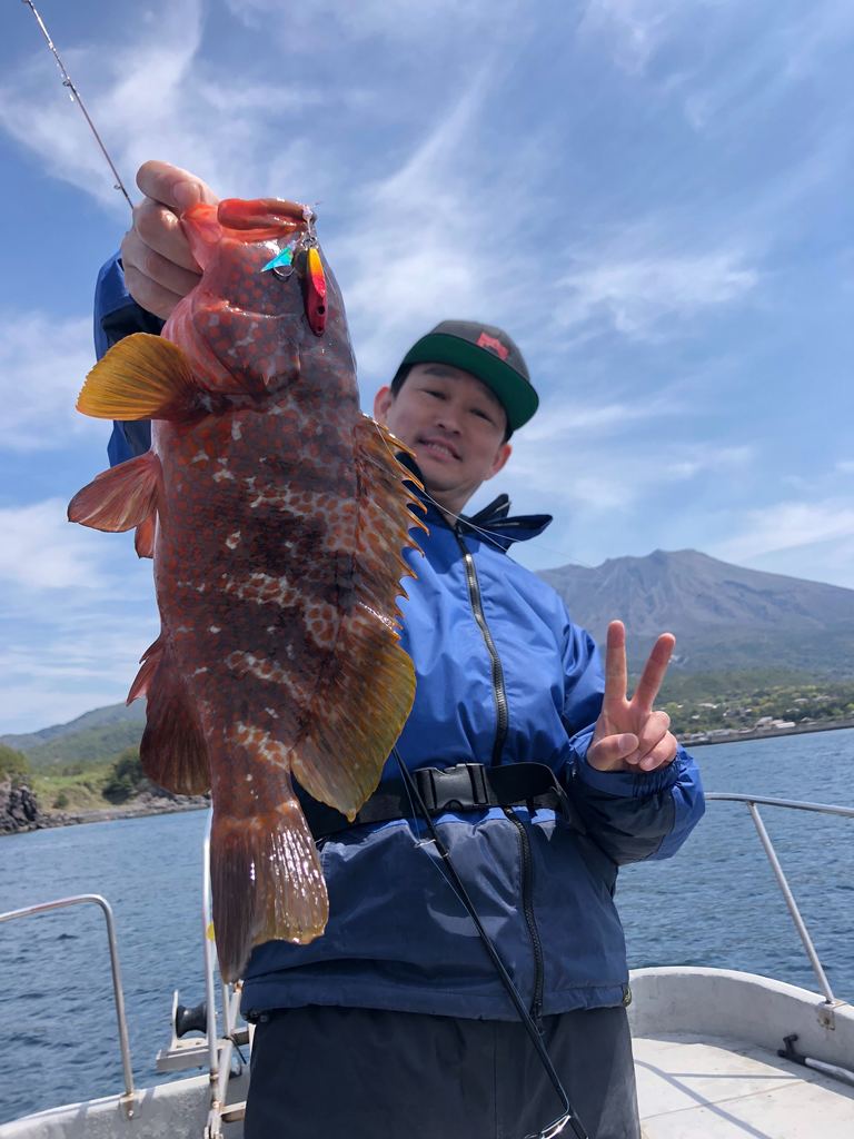 鹿児島県錦江湾│マイクロフリップとタチウオテンヤ釣果