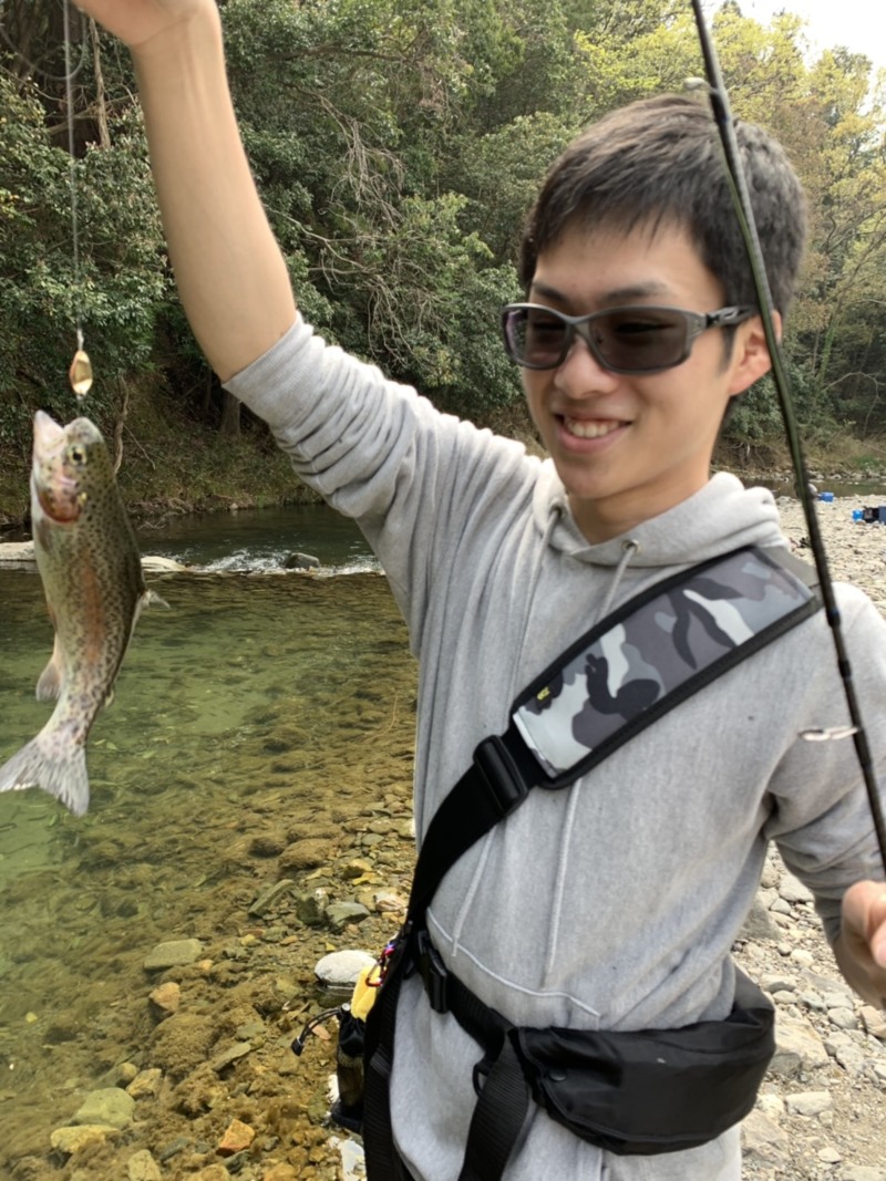 大阪府高槻市│芥川でトラウトフィッシング
