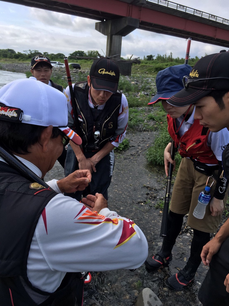 スタッフ鮎釣り勉強会in安曇川