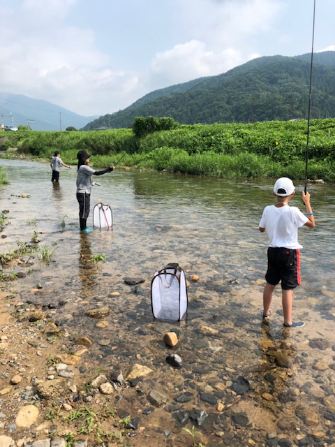 初めての小鮎釣行