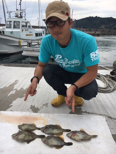 船カワハギ和歌山