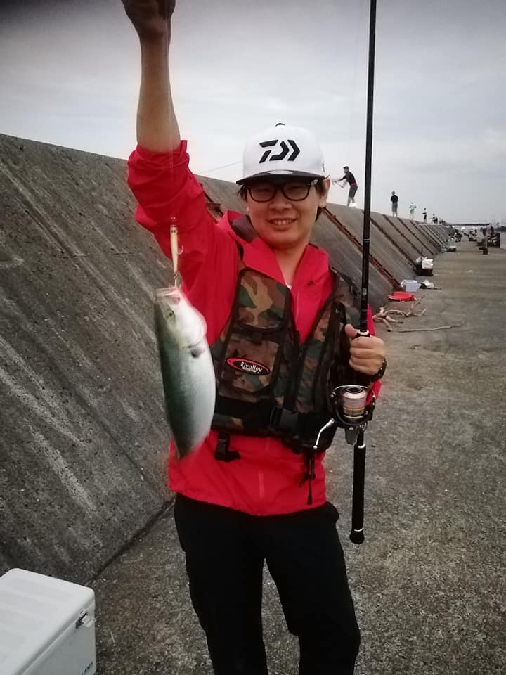 武庫一でショアジギ朝練