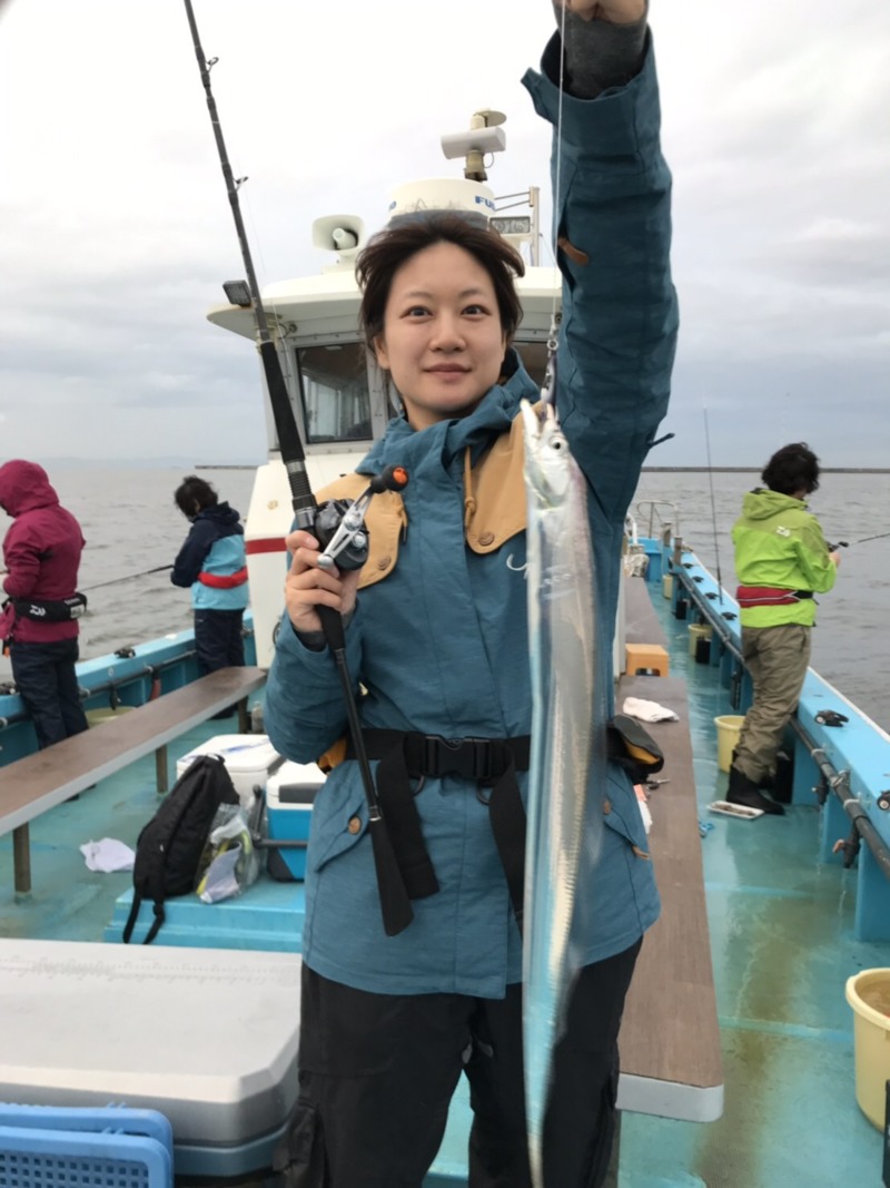 大阪湾 タチウオジギング!