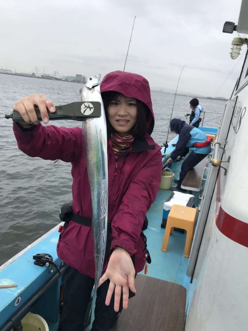 大阪湾 タチウオジギング!