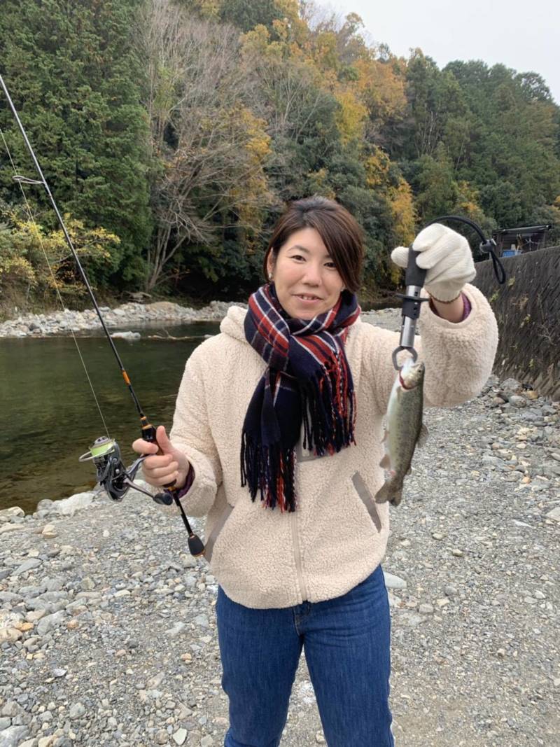 トラウト初挑戦!